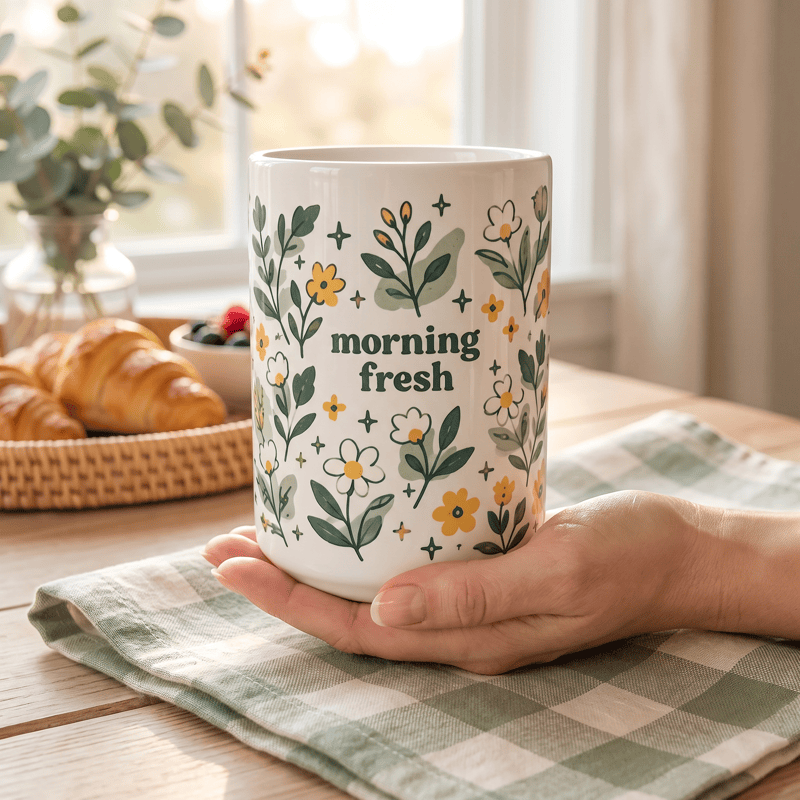 Tazza in ceramica Olivenorma Wildflower Morning Fresh Vitality - image 1