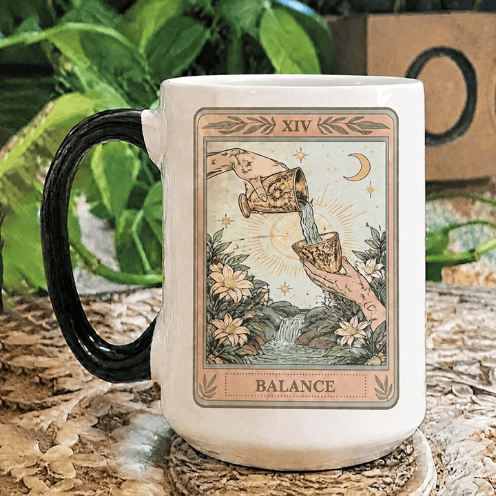Tazza in ceramica Olivenorma Tarot Balance Inner Harmony - 450 ml / 15 oz - image 0