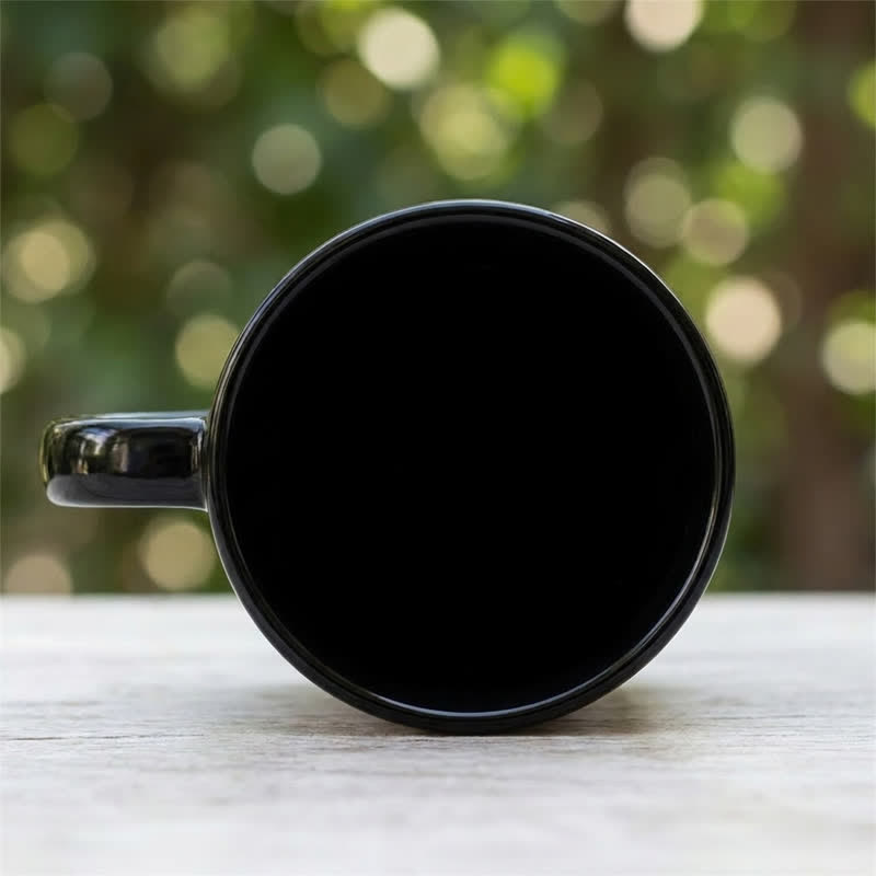 Tazza in ceramica con mano di Hamsa Olivenorma, simbolo di protezione e benedizione contro il malocchio. - image 10