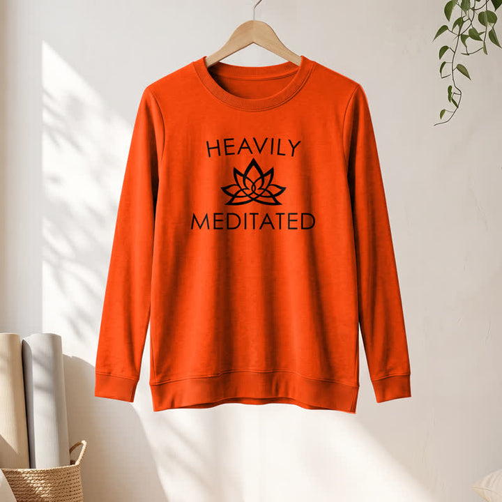 Camicia a maniche lunghe da donna Olivenorma in morbido cotone con stampa a loto. - image 28