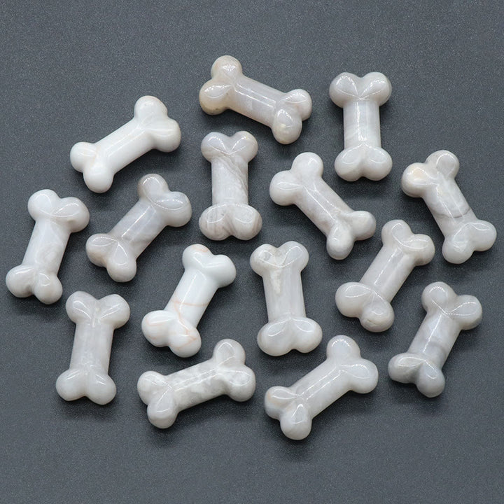 Decorazione con pietra preziosa e totem in osso di cristallo dello spirito guardiano Olivenorma - image 16