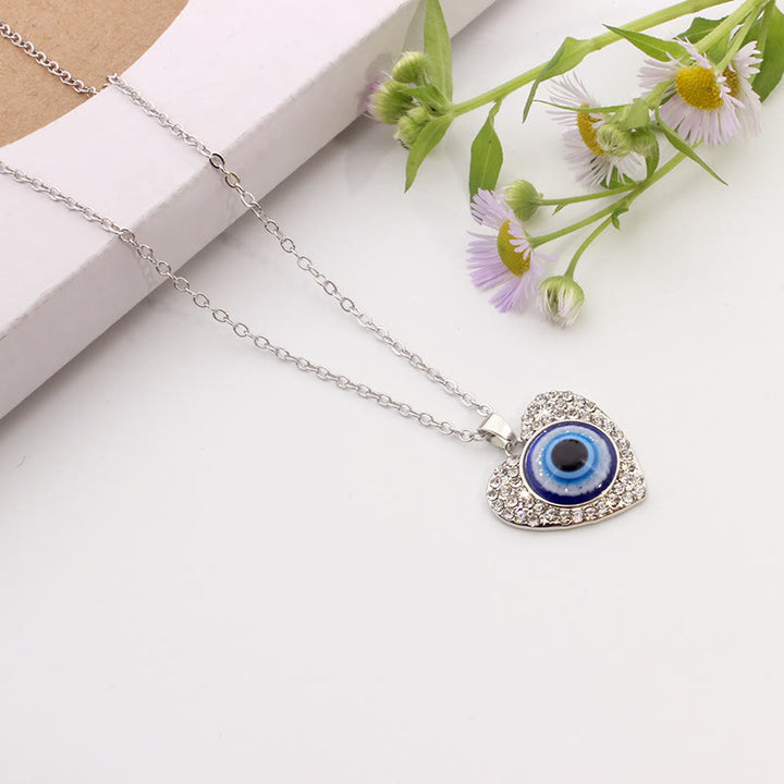 Collana con occhio malvagio "Per proteggere e proteggere" Olivenorma