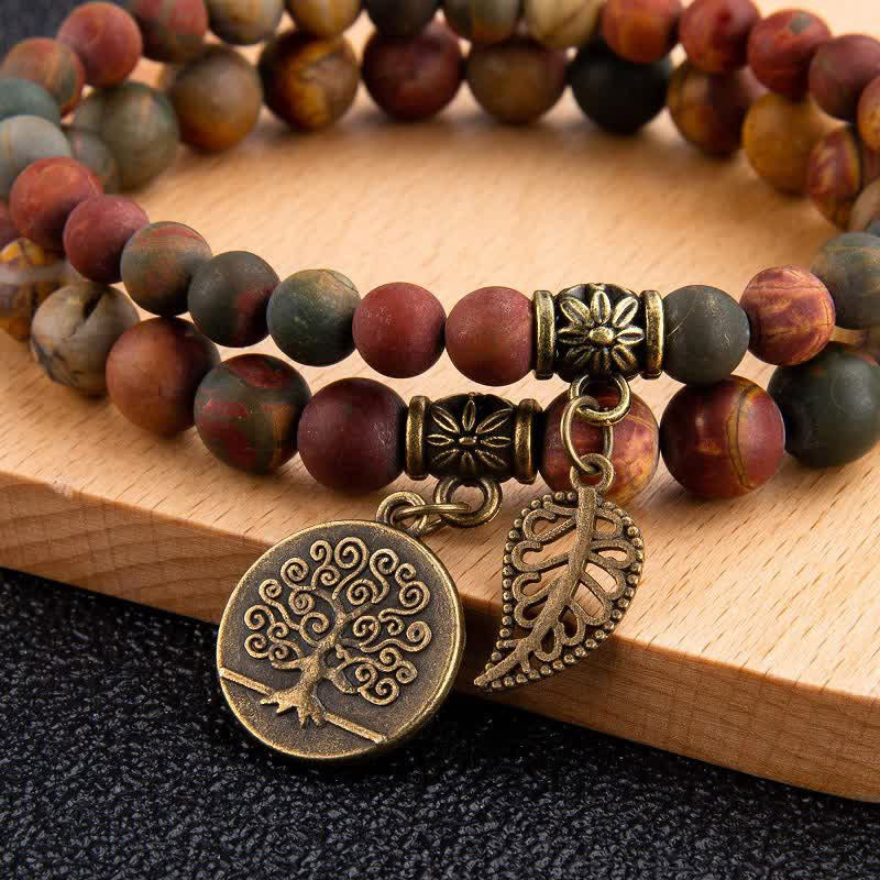 Bracciale Olivenorma Picture Jasper Calma E Pace 