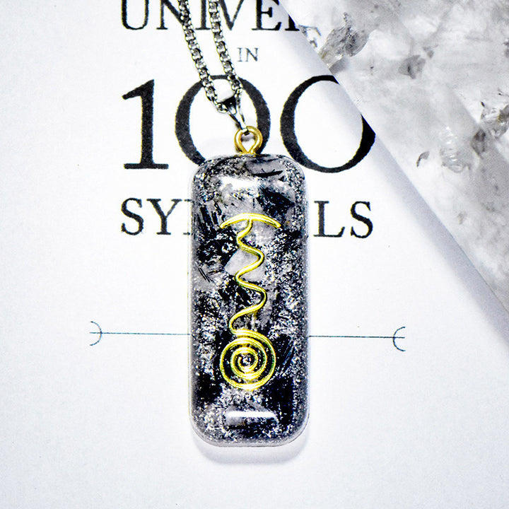 Collana di orgone del cavaliere nero Olivenorma