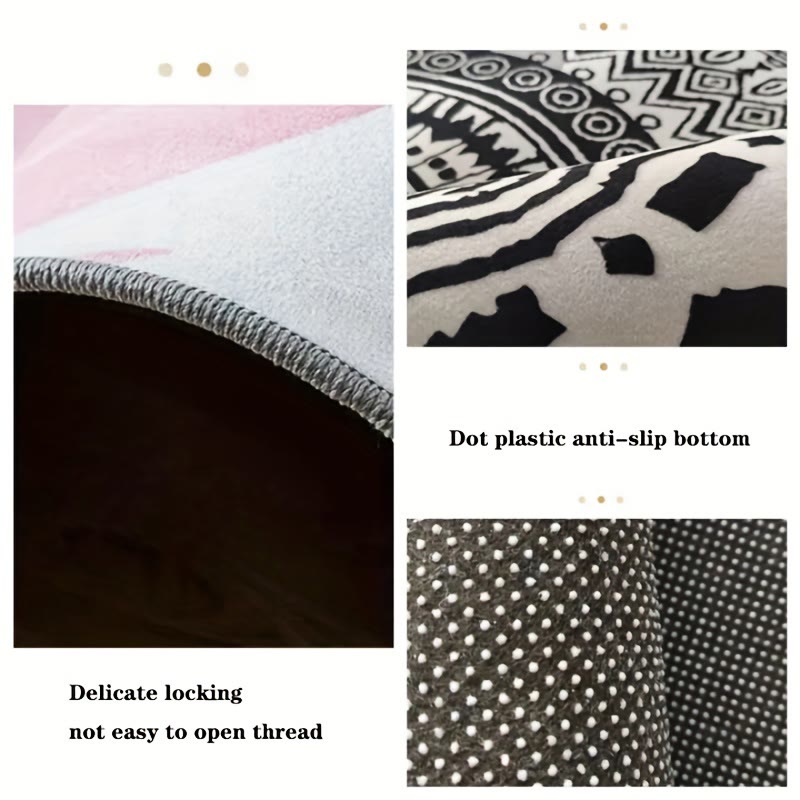 Olivanorma 1 pz. Tappeto nero luna stelle suola 