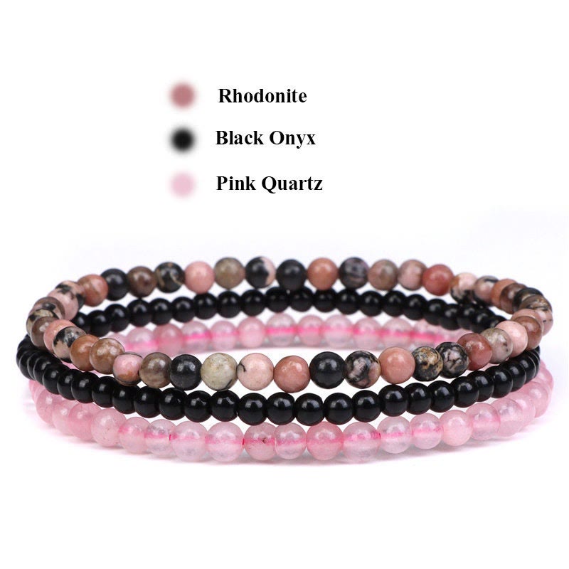 Olivenorma Protezione dalle Energie Negative Bracciale Rodonite