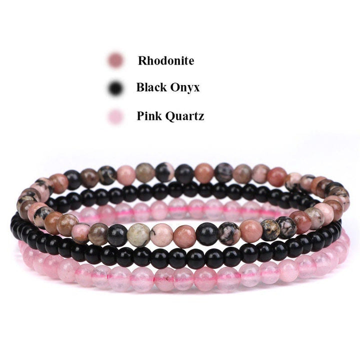 Olivenorma Protezione dalle Energie Negative Bracciale Rodonite