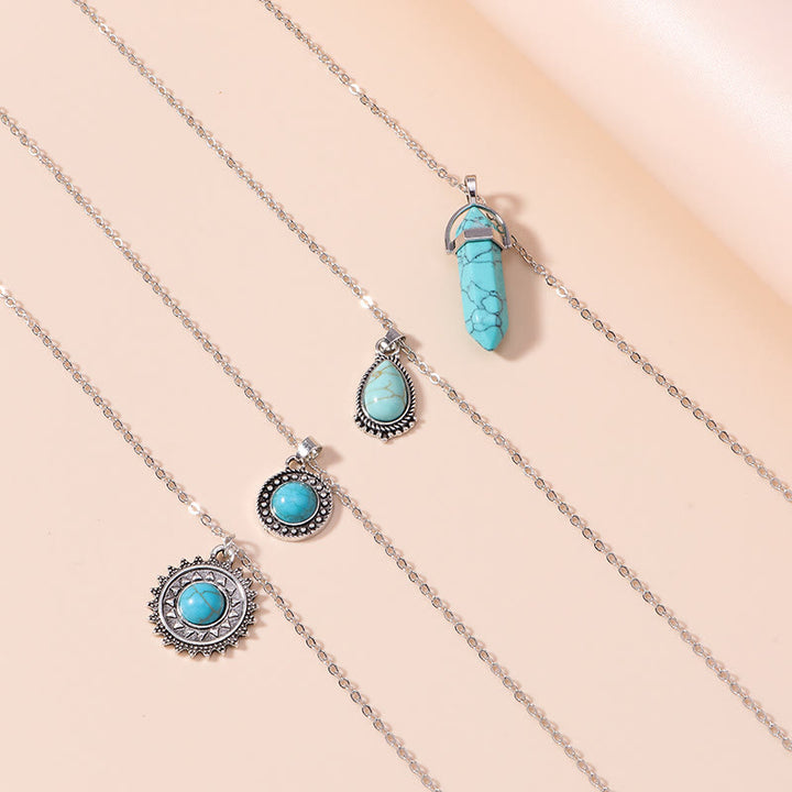 Olivenorma orecchini turchi set collana multistrato 