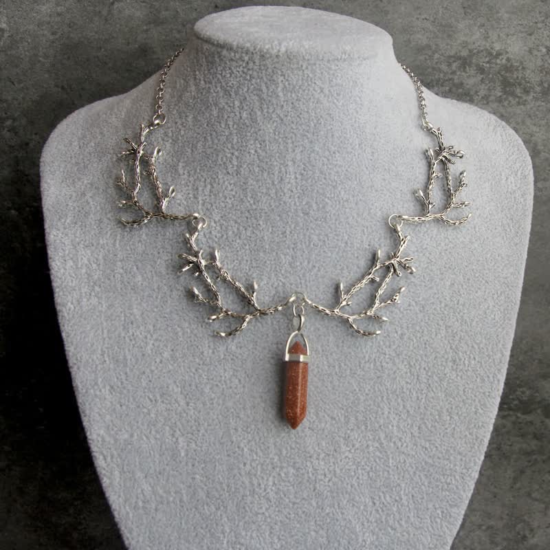 Olivenorma "La luce del Mantra" - Collana esagonale in cristallo naturale