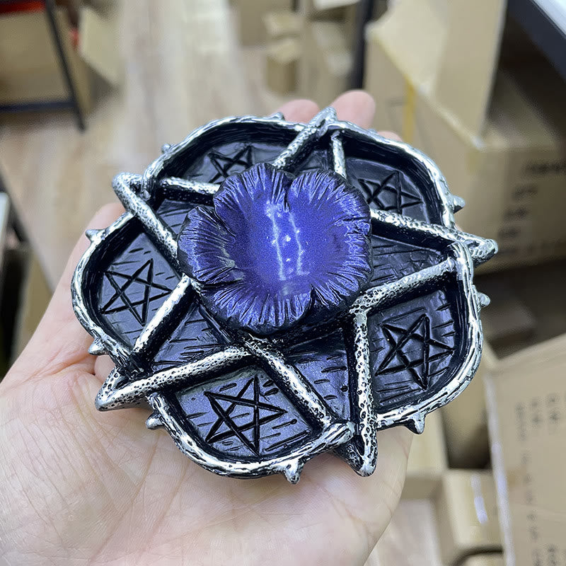 Supporto per sfera di cristallo a forma di stella Olivenorma