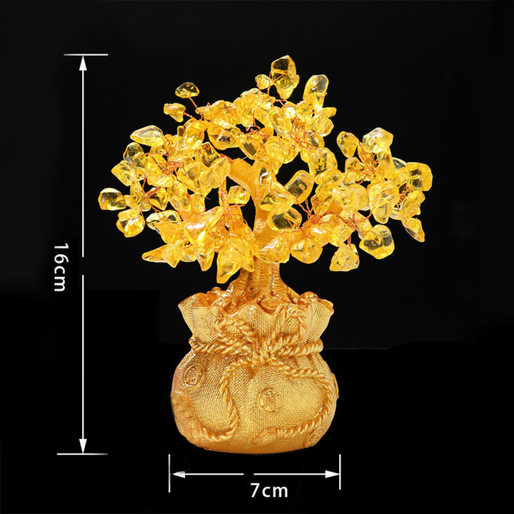 Albero della vita citrino Feng Shui Tree 