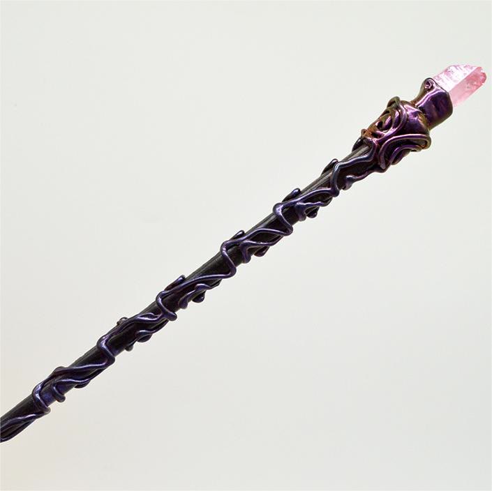 Olivenorma Evil Eye Witch Magic Stick Bacchette di cristallo