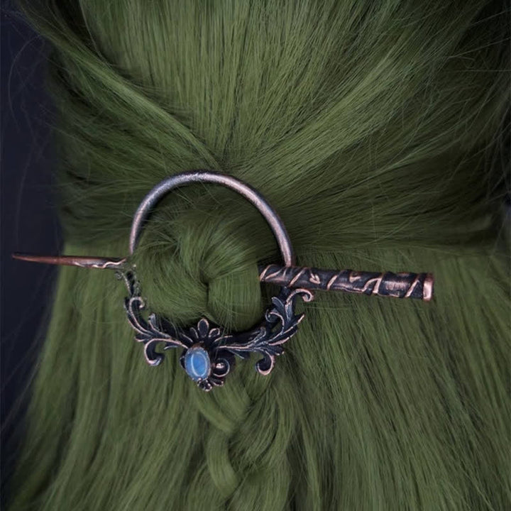 Forcina per capelli vintage Moonstone Cirrus