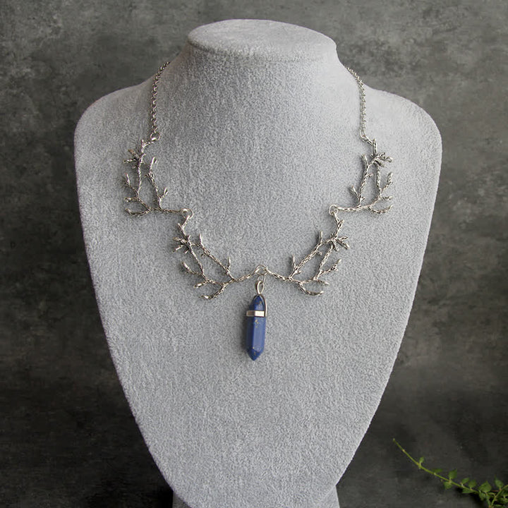 Olivenorma "La luce del Mantra" - Collana esagonale in cristallo naturale