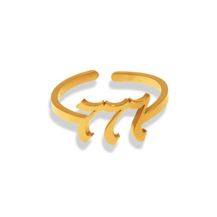 Anello portafortuna minimalista con numero angelico