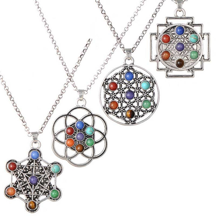 Collana di orgone chakra Olivenorma