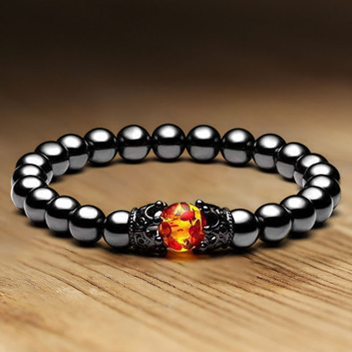 Bracciale in pietra di cristallo naturale