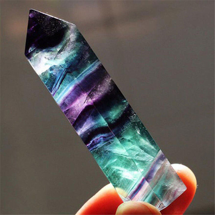 Bacchette di cristallo Reki crostale naturale di fluorite