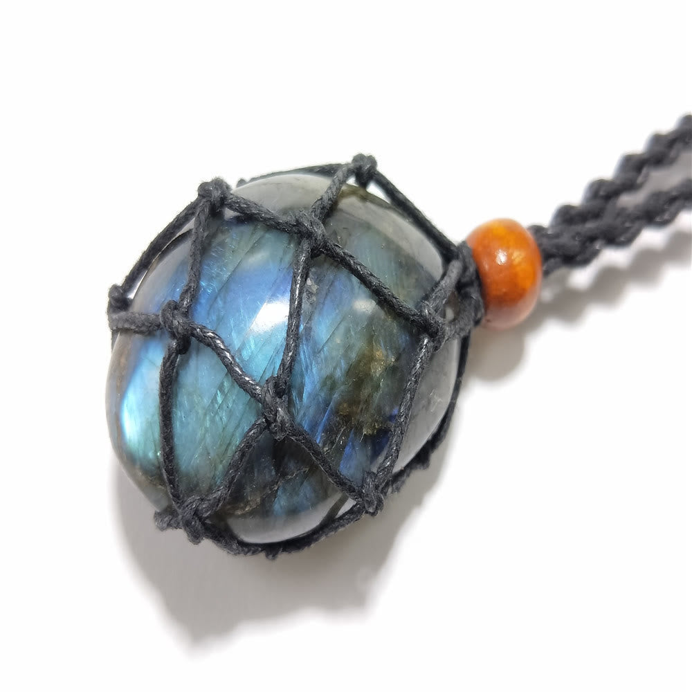 Olivenorma Borsa a rete regolabile extra large intrecciata a mano da 5,5 cm