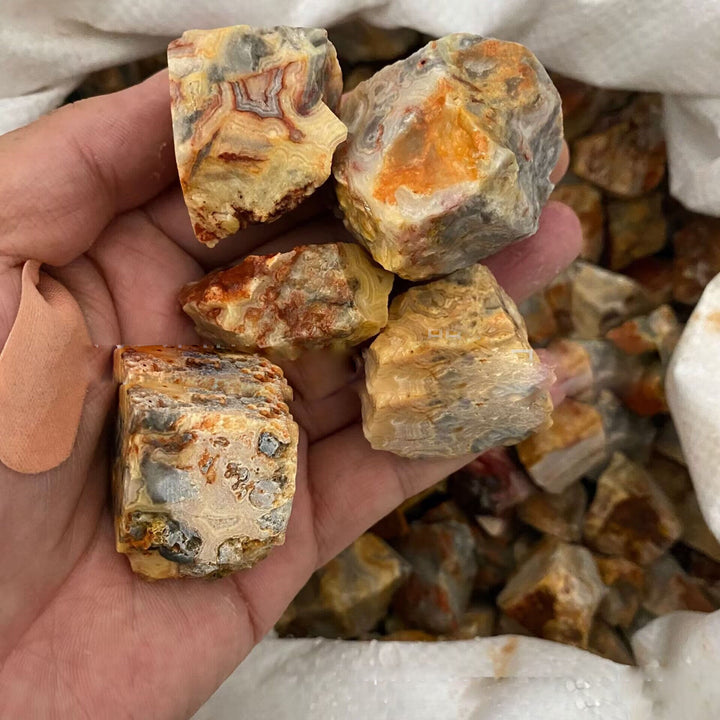 Olivenorma Crystal Rainbow Fluorite Pietra naturale
