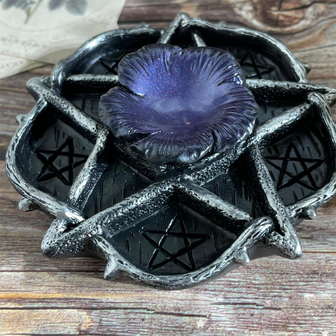 Supporto per sfera di cristallo a forma di stella Olivenorma