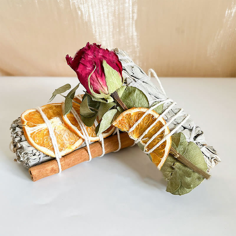 Olivenorma Cannella Arancia Cristallo Meditazione Purificante Salvia Bianca