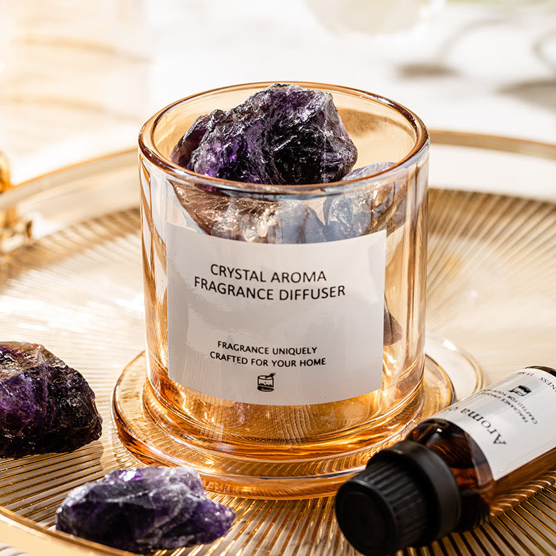 Olivenorma Diffusore di oli profumati Set regalo Aromaterapia di cristallo
