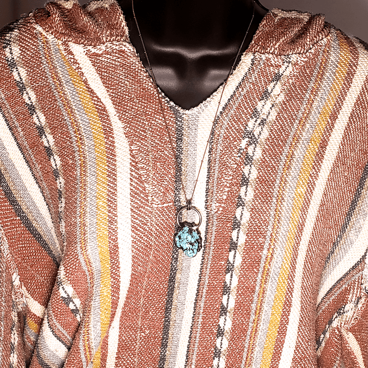 Collana turchese irregolare naturale Olivenorma - image 1