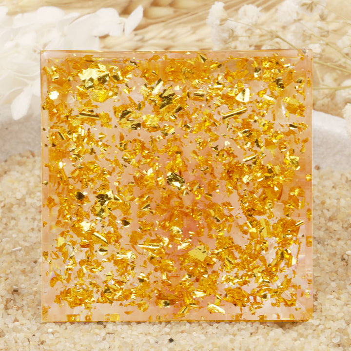 Olivenorma Cristallo Trasparente Simbolo Loto Piramide Orgonica