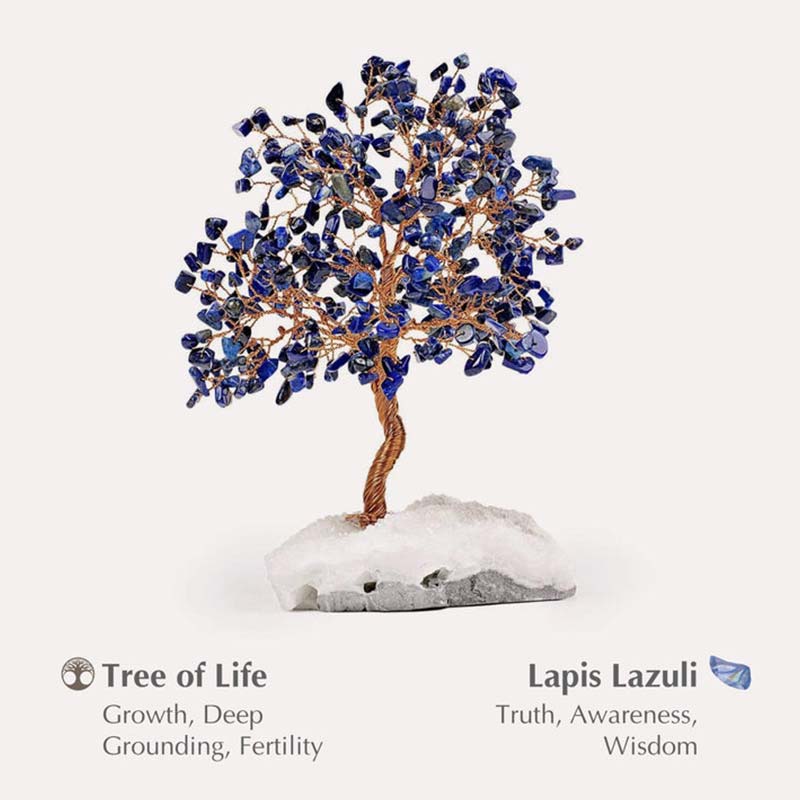 Olivenorma Fidati di te stesso - Albero Feng Shui Lapislazzuli 
