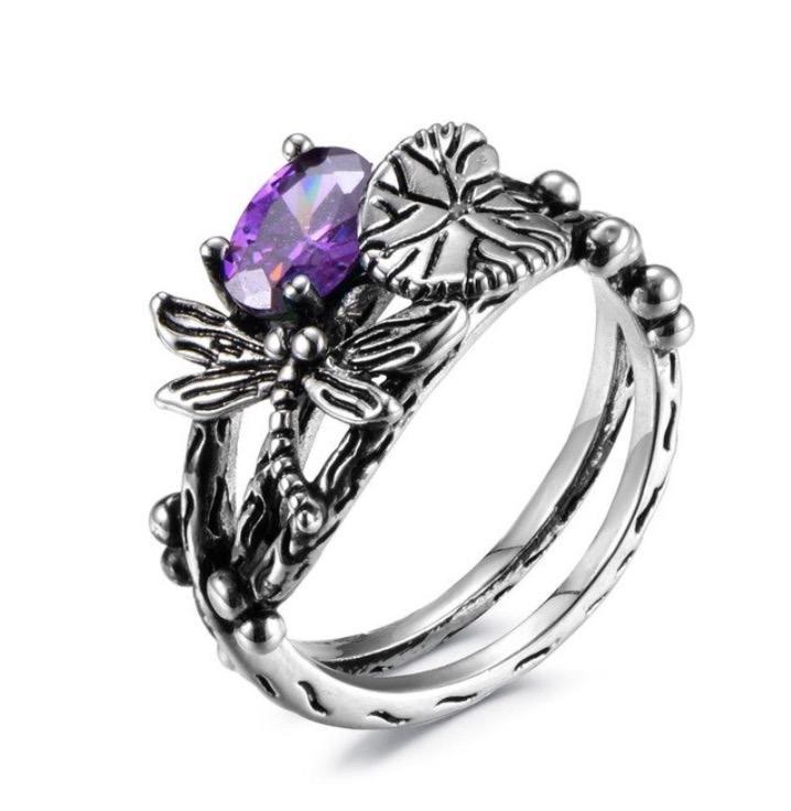 Anello in cristallo di protezione naturale Olivenorma