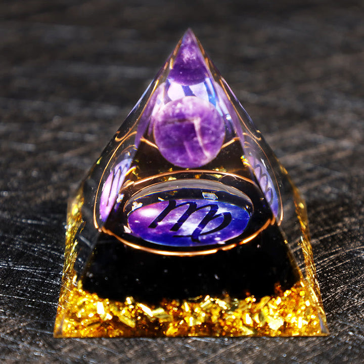 Olivenorma Ametista Palla Ossidiana Ghiaia Zodiaco Vergine Orgone Piramide 