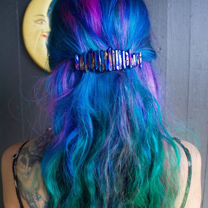 Forcina per capelli Bohemia con cristalli colorati