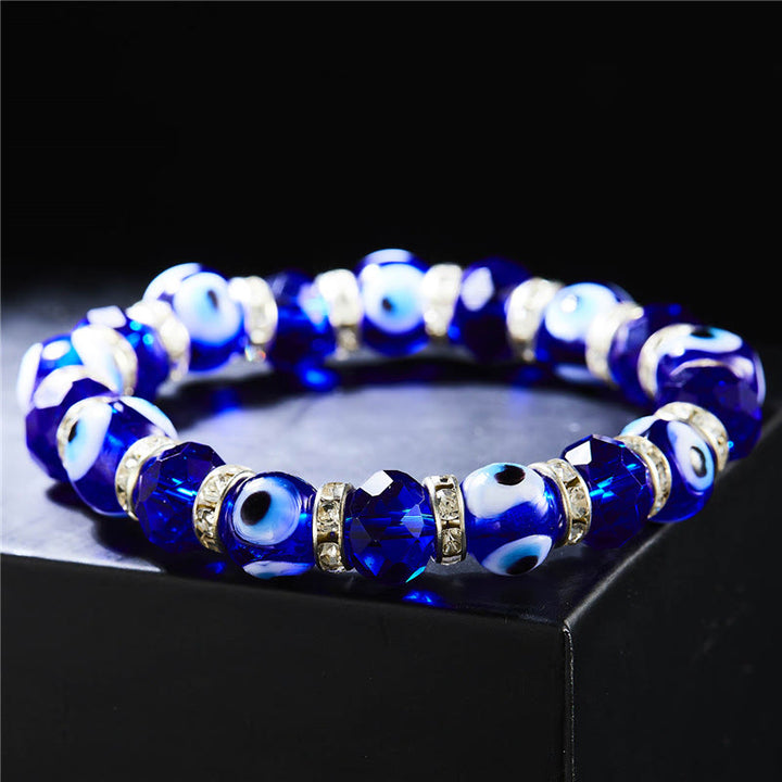 Olivenorma Evil Eye Hamsa Ciondolo Bracciale Zircone Epossidico