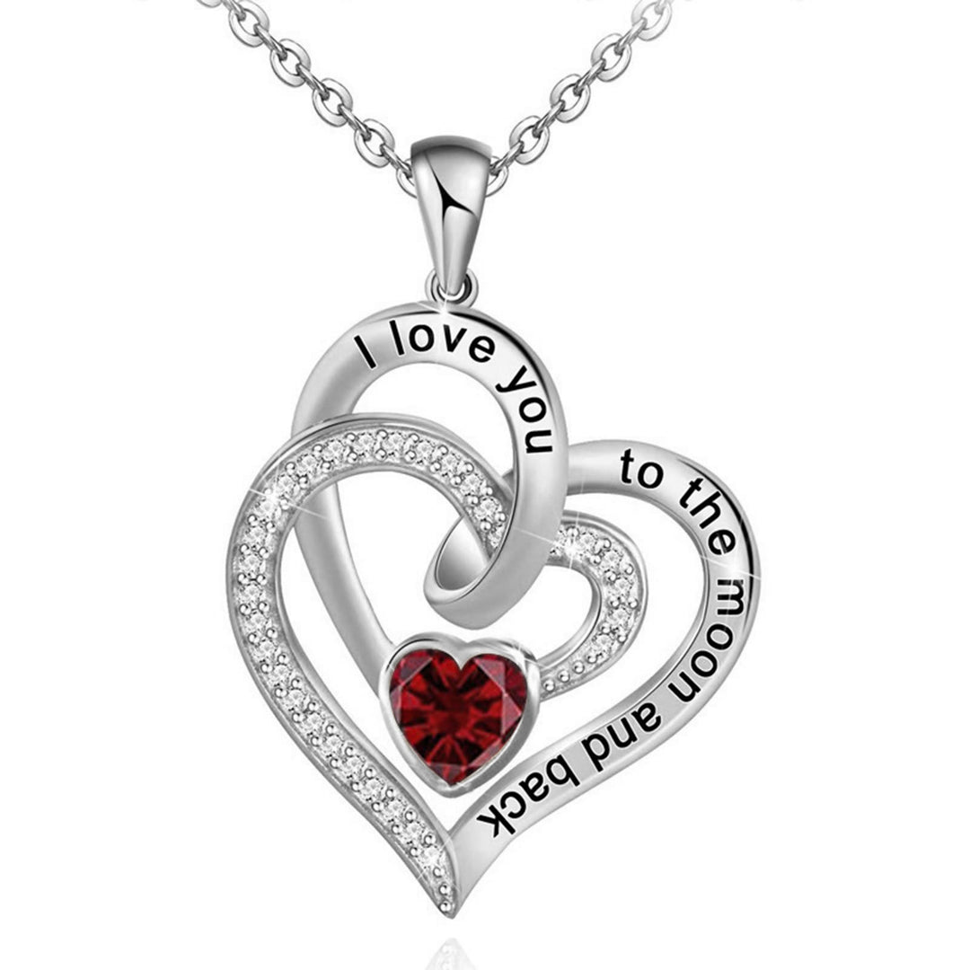 Collana con pietra portafortuna Olivenorma Hearts and Hearts