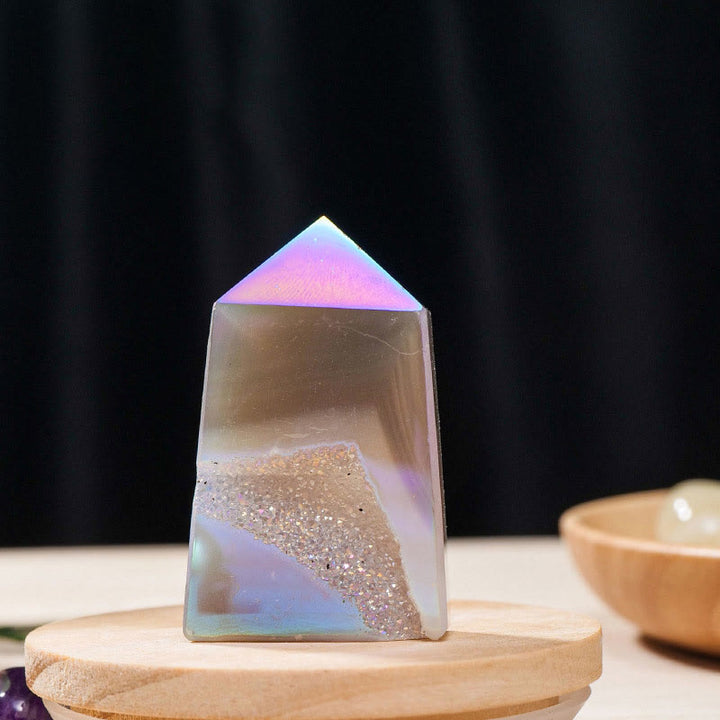 Bacchette di cristallo di quarzo Olivenorma Angel Aura Gemstone Decoration
