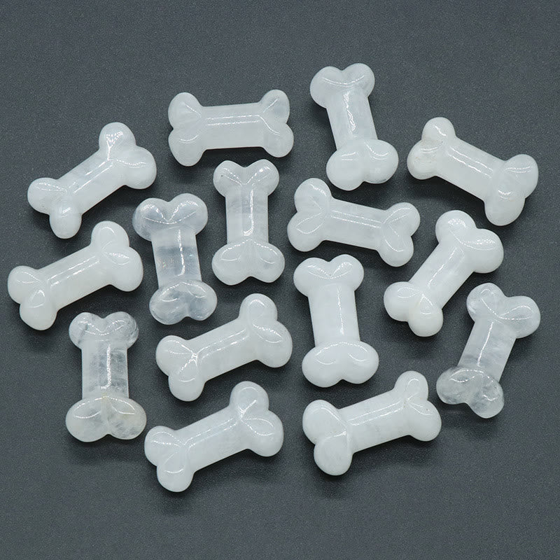 Decorazione con pietra preziosa e totem in osso di cristallo dello spirito guardiano Olivenorma - image 24