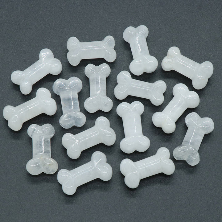 Decorazione con pietra preziosa e totem in osso di cristallo dello spirito guardiano Olivenorma - image 24