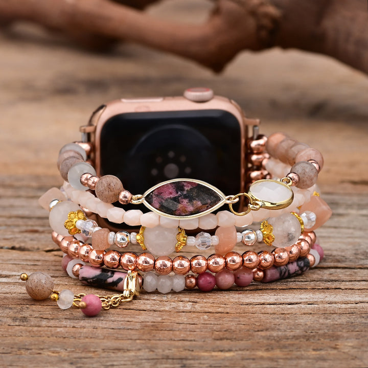 Bracciale Apple Watch Olivenorma Pink Opal
