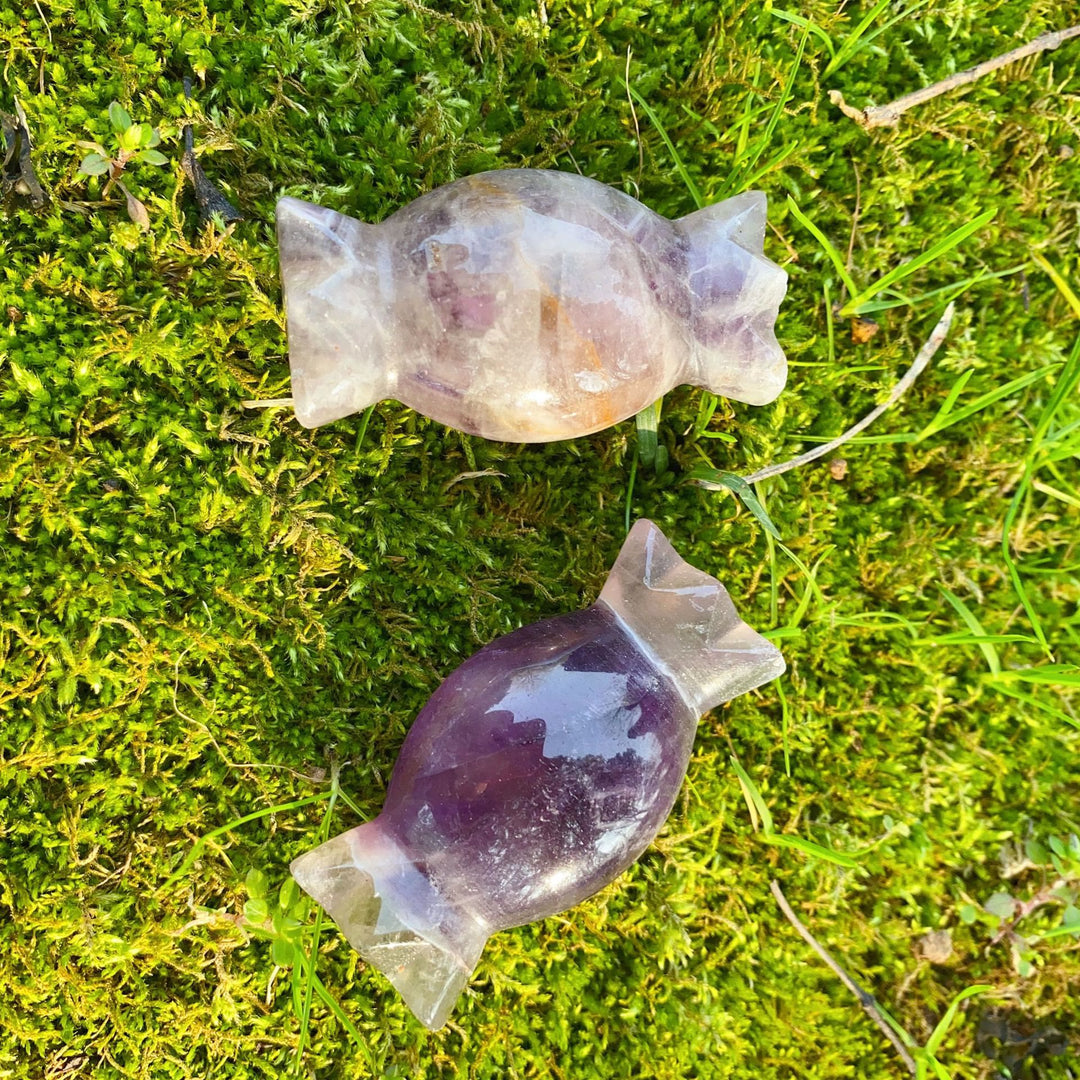 Ornamenti di cristallo natalizio Olivenorma caramelle, decorazioni in pietra preziosa 