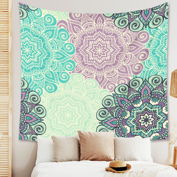 Olivenorma Mandala Flower Arazzo da parete 