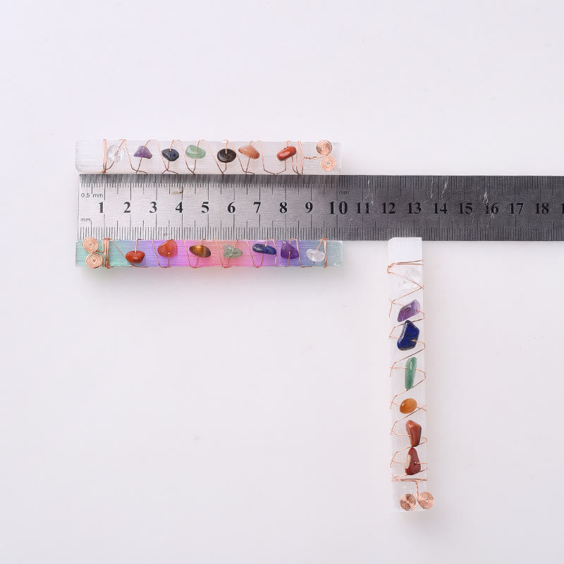 Bacchette di cristallo in gesso marocchino Olivenorma Chakra - image 15