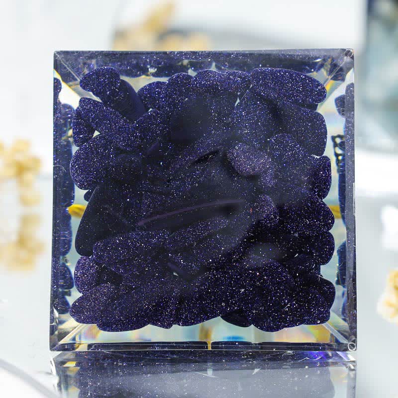 Olivenorma "Crescita infinita" - Piramide di orgone dell'albero della vita 
