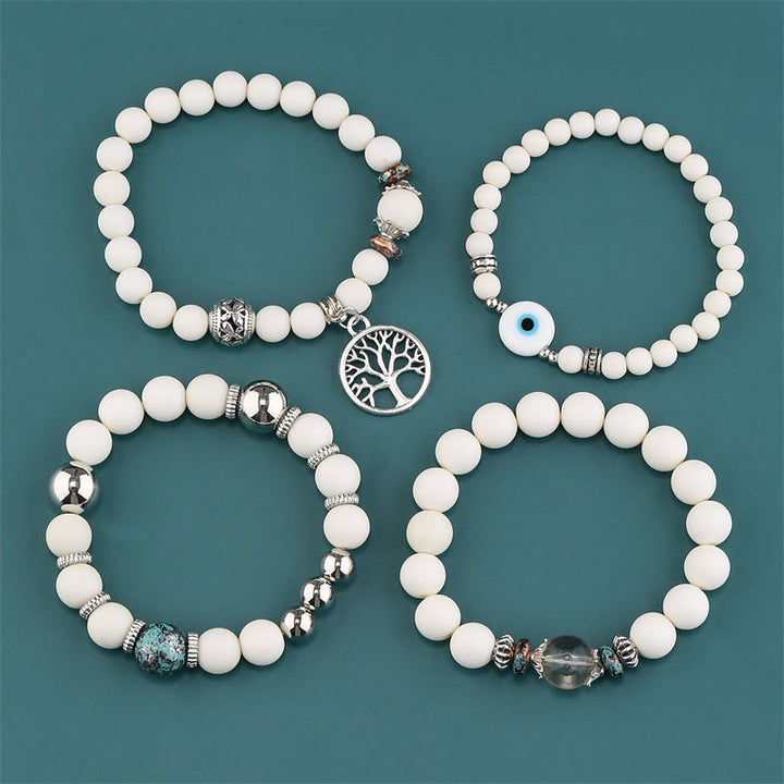 Olivenorma Bohemia Set di bracciali con perline Albero della vita 