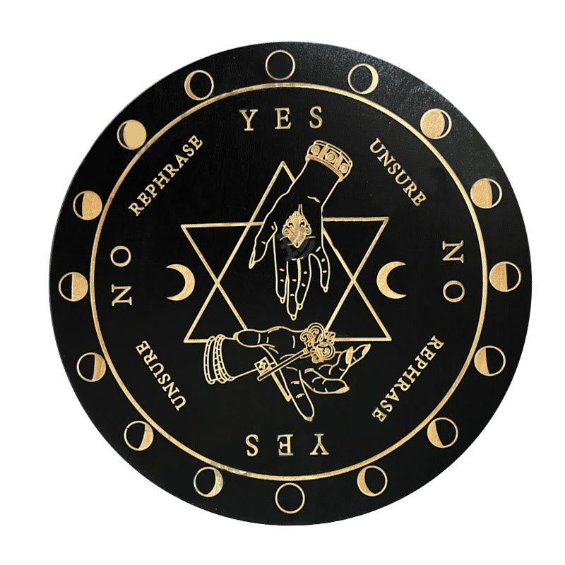 Olivenorma Il gioco del pendolo divinatorio in legno Carta dei tarocchi 