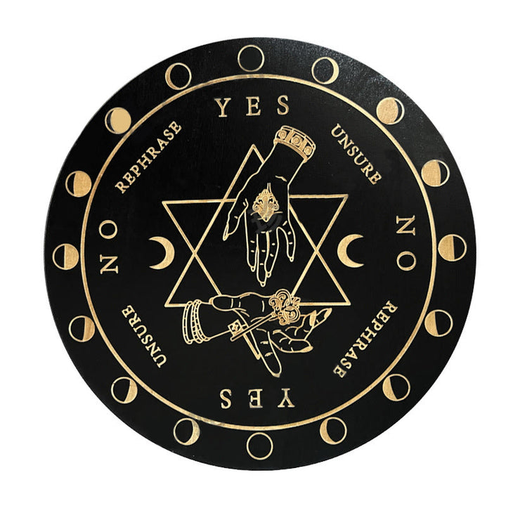 Olivenorma Il gioco del pendolo divinatorio in legno Carta dei tarocchi 