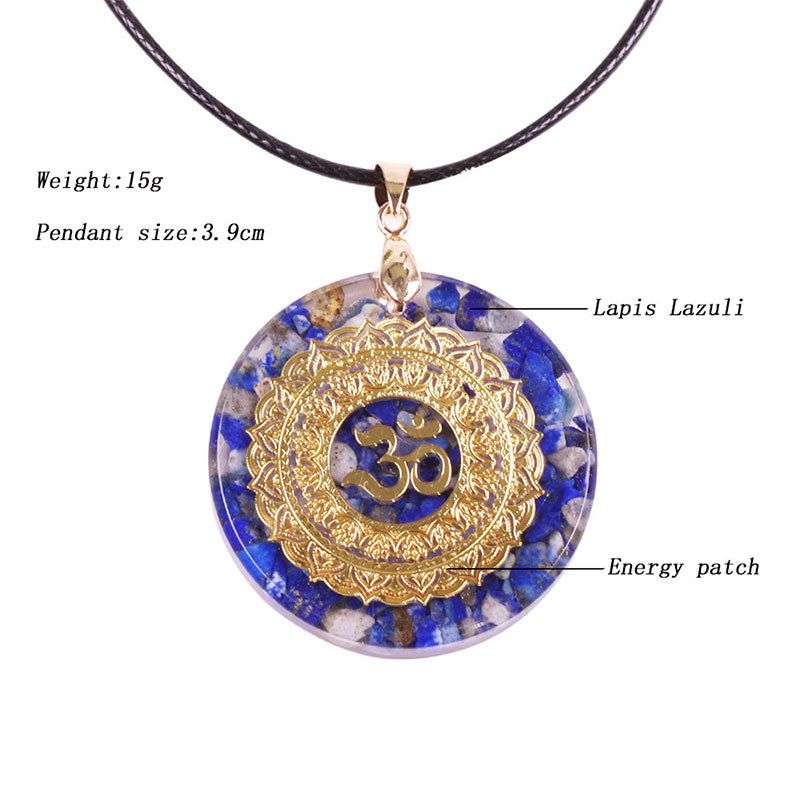 Olivenorma Raise Consciousness - Collana energetica Orgone Lapislazzuli - image 10