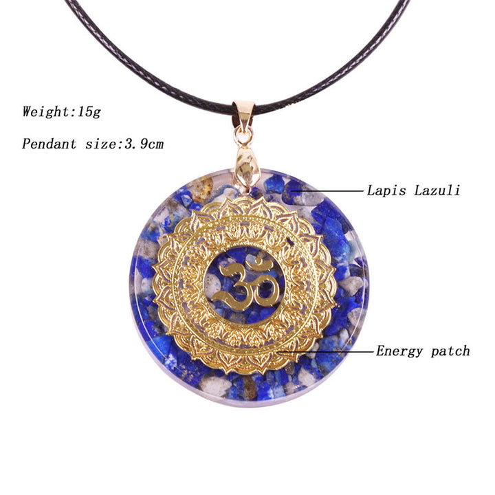 Olivenorma Raise Consciousness - Collana energetica Orgone Lapislazzuli - image 10