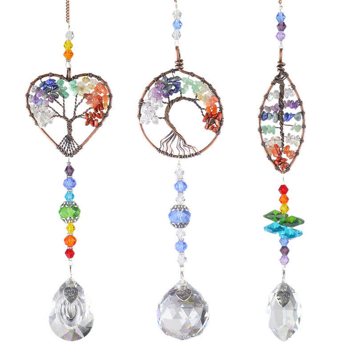 Olivenorma Chakra Reiki Albero della vita Acchiappasole 