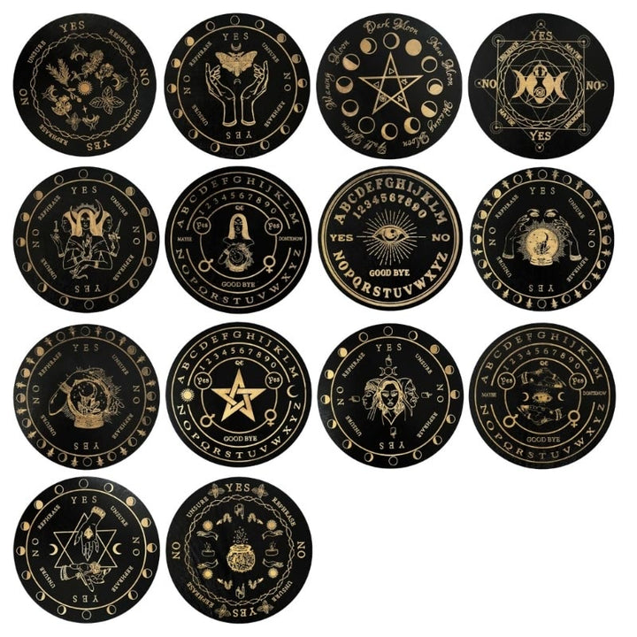 Olivenorma Il gioco del pendolo divinatorio in legno Carta dei tarocchi 